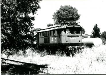 144 504-8 abgestellt in Coburg 1990