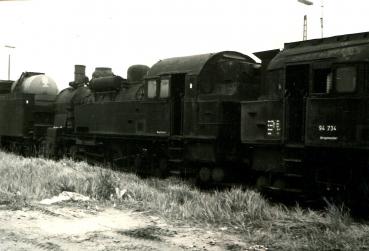 94 734 abgestellt Hamburg Rothenburgsort 1971