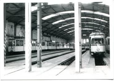 Straßenbahn Bochum – Gelsenkirchen Linie 1 im Depot