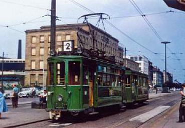 Straßenbahn Basel 1958