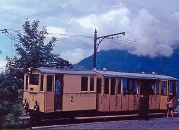 Bergbahn Morschach Axenstein Triebwagen