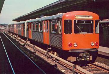 Hamburg U-Bahn Hochbahn U3 Billstedt