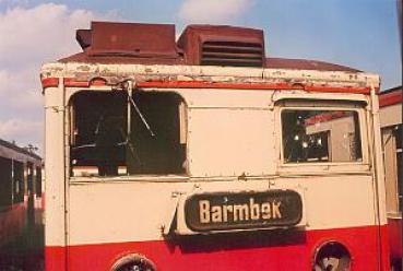 Hamburg U-Bahn Hochbahn abgestellt Barmbek