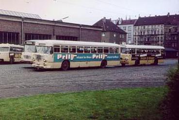 Hannover Autobus Betriebshof / 1957