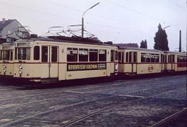 Hannover Straßenbahn Betriebshof / 1957