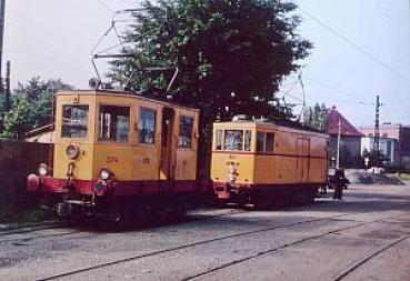 Hannover Straßenbahn Arbeitswagen / 1957