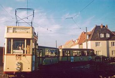 Hannover Straßenbahn TW 175 / 1957