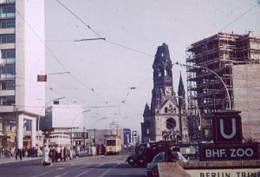 Straßenbahn Berlin Bahnhof Zoo 1959 ?