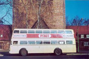 Autobus BVG Berlin Frohnau 1965