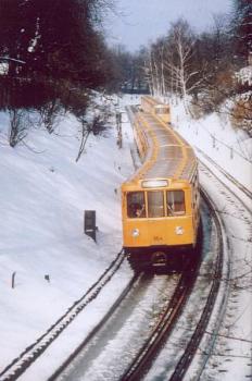 U-Bahn Berlin nach Krumme Lanke