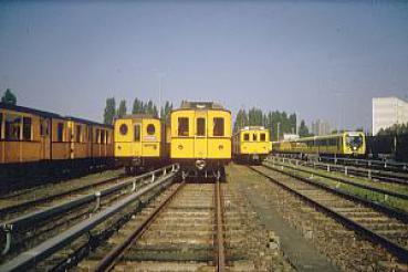 U-Bahn Berlin Fahrzeugparade