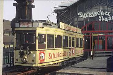 Straßenbahn Berlin Hochbahn Nollendorfplatz 1982