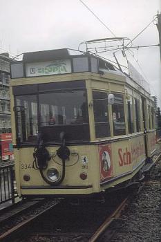 Straßenbahn Berlin Hochbahn Nollendorfplatz 1986