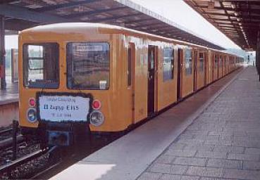 U-Bahn Berlin Letzter Einsatztag EIII 1994