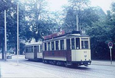 Straßenbahn Freiburg Linie 1 Lorettostraße TW 60