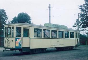 Straßenbahn Minden TW 104 1958