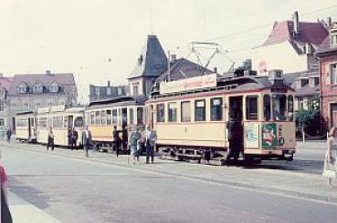 Straßenbahn Karlsruhe Linie 2 1960 TW 98