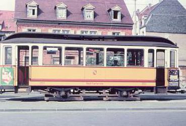 Straßenbahn Karlsruhe BW 257 1960