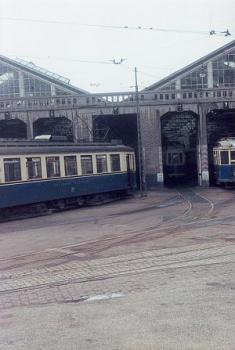 Straßenbahn Pforzheim Triebwagenhalle