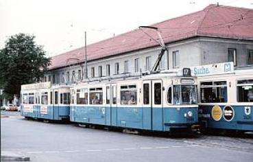 Straßenbahn München TW 2666 1981