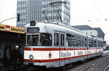 Straßenbahn Dortmund TW 76 1981