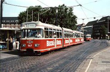 Straßenbahn Bremen TW 547 1981