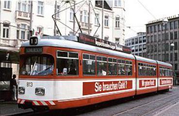 Straßenbahn Bielefeld TW 813