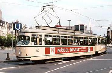 Straßenbahn Bonn TW 205 1981