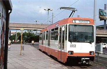 Straßenbahn Braunschweig TW 8163 1982