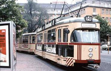 Straßenbahn Hannover TW 473 1981