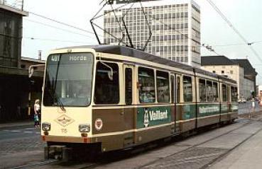 Straßenbahn Dortmund TW 115 1982