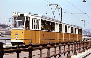 Straßenbahn Budapest TW 1317