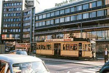 Straßenbahn BVG Berlin Breitscheidplatz Linie 55