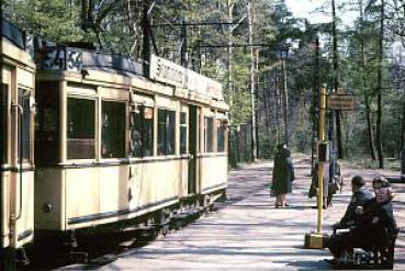 Straßenbahn BVG Berlin Linie 54 Johannesstift