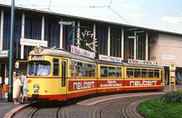 Straßenbahn Würzburg Hbf TW 247