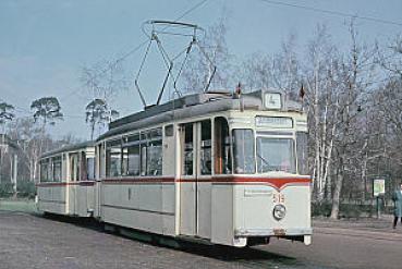 Straßenbahn Halle TW 519 nach Ammendorf