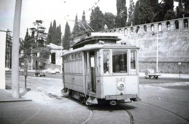 Straßenbahn TW 343 in ?