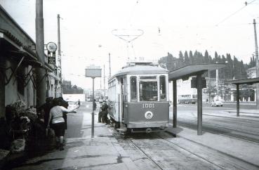 Straßenbahn TW 1001 in ?