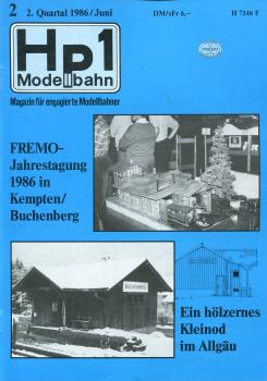 Hp1 Heft 02/86 Magazin für engagierte Modellbahner