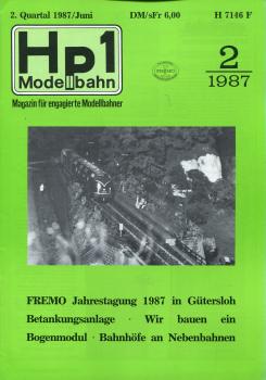 Hp1 Heft 02/87 Magazin für engagierte Modellbahner