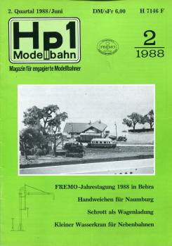 Hp1 Heft 02/88 Magazin für engagierte Modellbahner