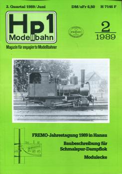 Hp1 Heft 02/89 Magazin für engagierte Modellbahner