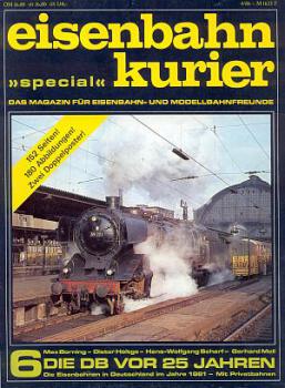 Die DB vor 25 Jahren 1961 EK Special 6