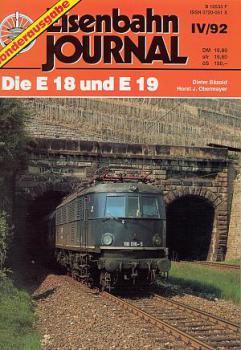 Die E 18 und E 19 (EJ 1992)