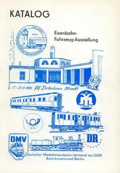 Eisenbahn Ausstellung Bahnhof Potsdam 1988