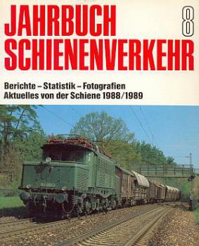 Jahrbuch Schienenverkehr 8 1988 / 1989