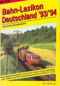 Bahn Lexikon Deutschland 93 / 94