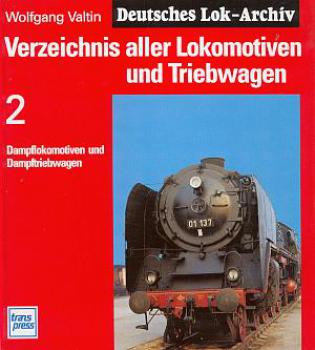 Deutsches Lok Archiv 2 Verzeichnis Lokomotiven und Triebwagen Da