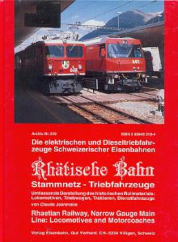 Rhätische Bahn Stammnetz Triebfahrzeuge