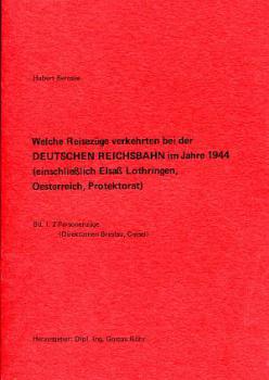 Welche Reisezüge verkehren bei der Dr 1944, Direktion Breslau Ca